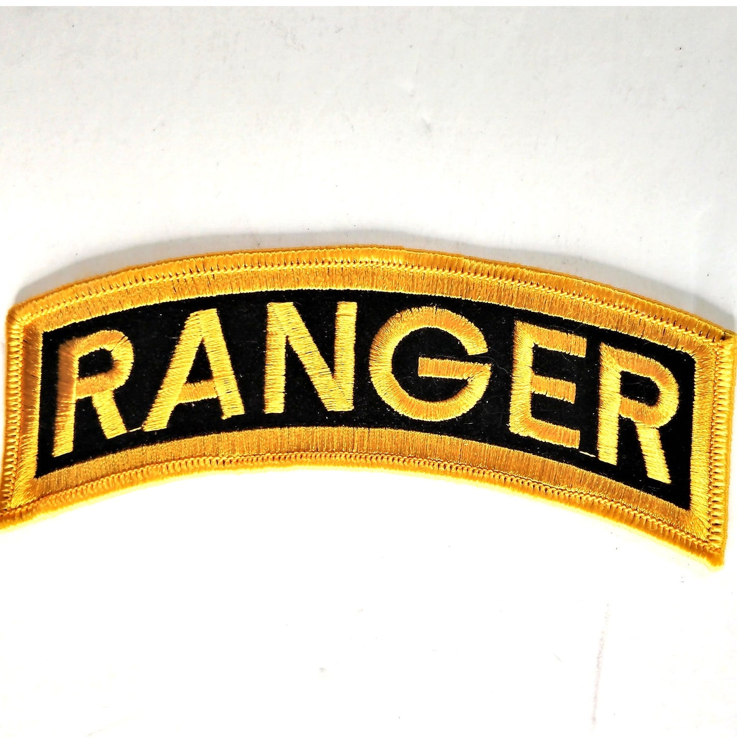 Large 5" US Army Ranger Tab Patch Mitchell Proffitt, Iron‑On or Sew‑On, USA Made