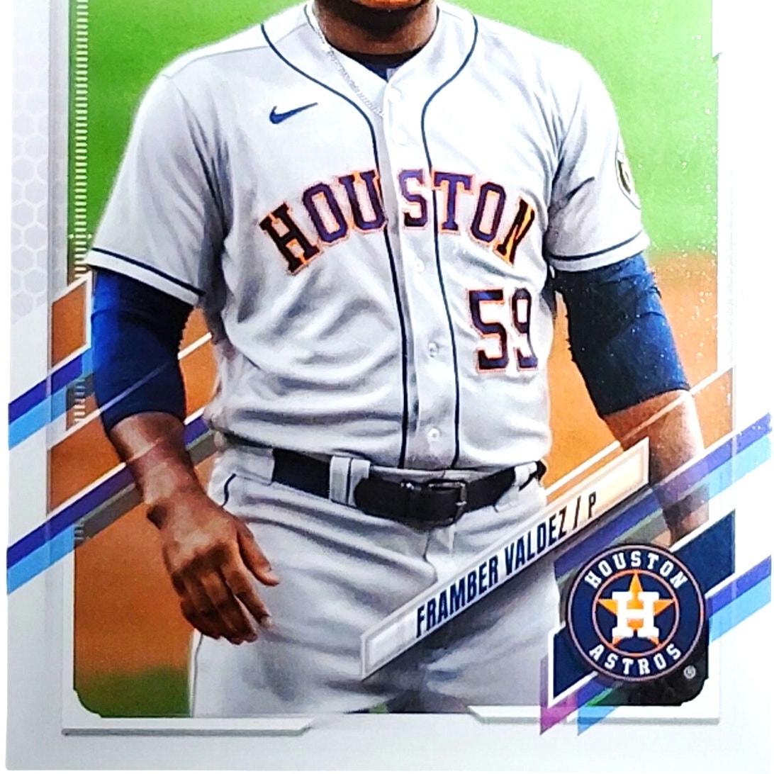 2021 Topps Series 2 Framber Valdez 514 Houston Astros Pitcher VG/EX