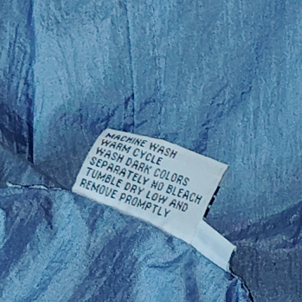 Vintage Neyelle Light Blue Nylon Windbreaker Jacket - Women's Large 80s 90s