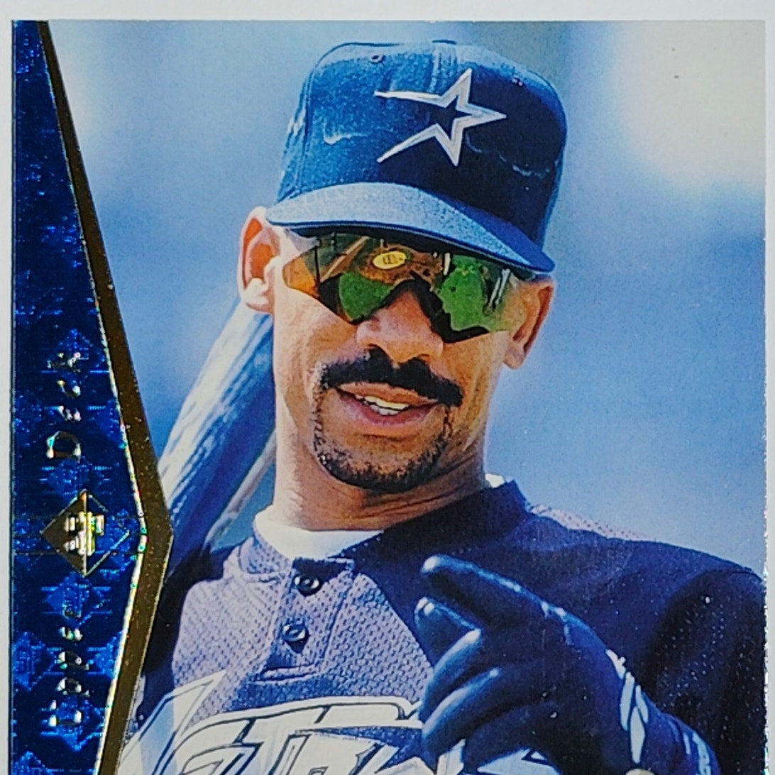 1995 Upper Deck SP Derek Bell #64 Houston Astros OF Blue Diamond Foil - VG/EX