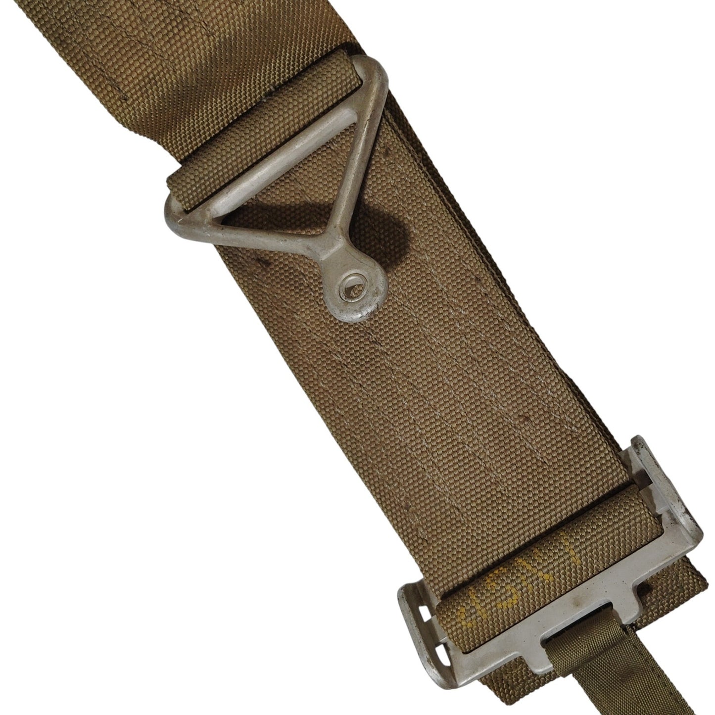 Aircraft Safety Belt Component, 1954, Stanley Aviation Corp. – 31" ODG Strap