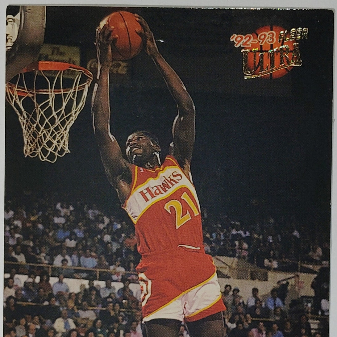 1992-93 Ultra Dominique Wilkins #6 Atlanta Hawks Hall of Fame Forward NBA Card