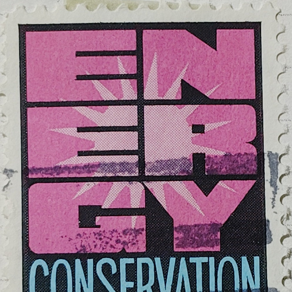 1974 U.S. 10¢ “Energy Conservation” Stamp – Scott 1547 – Used