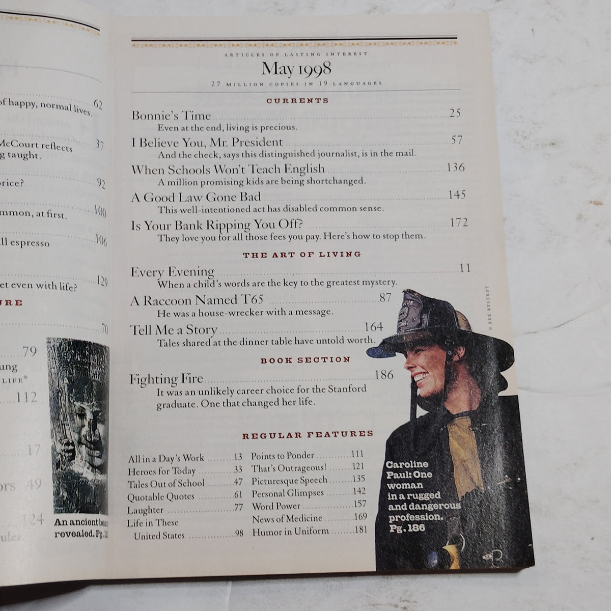 Reader's Digest Magazine May 1998 Back Issue Vintage 90s Collectible