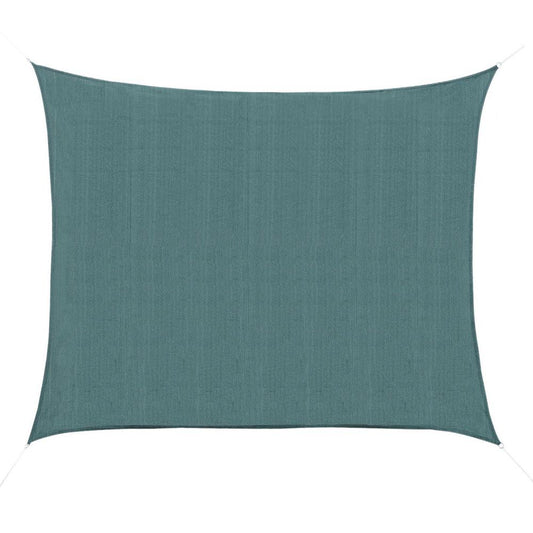 Outsunny 16 ft. x 20 ft. Green Rectangle Outdoor Patio Sun Sail Shade Canopy