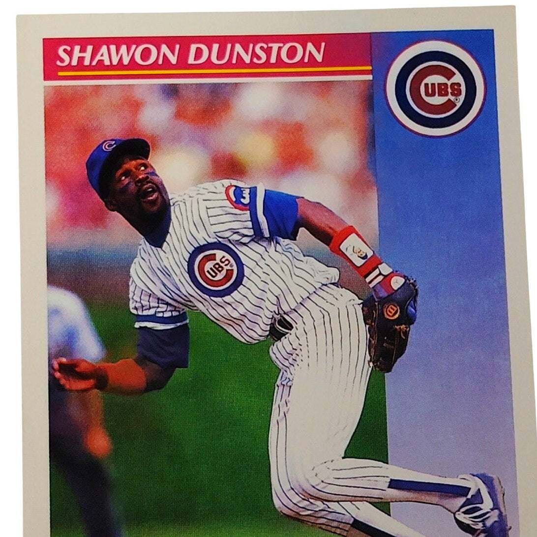 1992 Score Shawon Dunston #634 Chicago Cubs Shortstop MLB Baseball NM