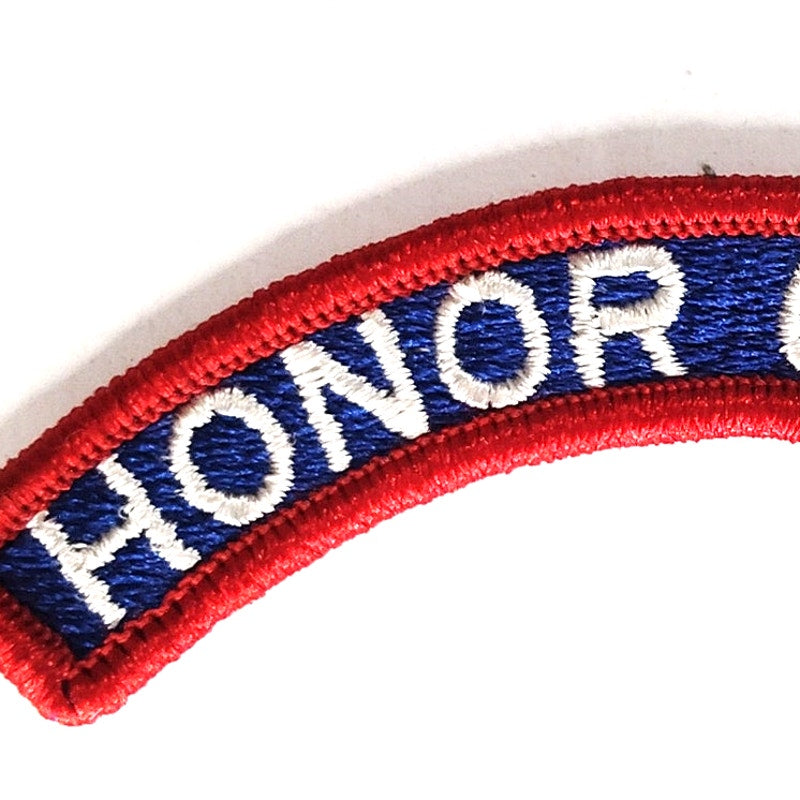 US Army Honor Guard Tab Full‑Color Patch 3‑3/4" × 1",  Sew‑On
