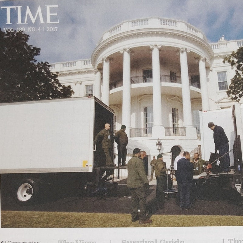 TIME Mag Jan 23, 2017 Incoming White House Survival Guide, Clemson vs Alabama