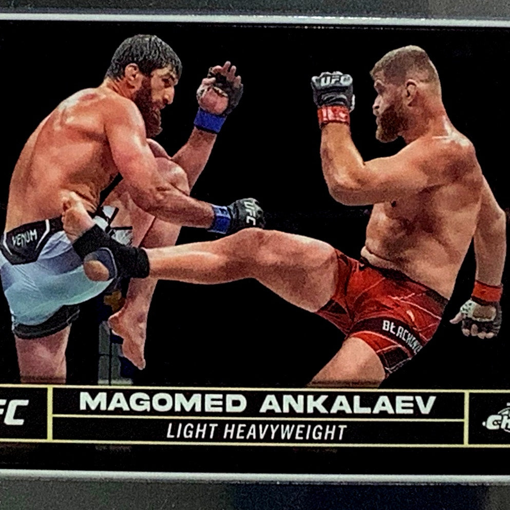 Magomed Ankalaev, UFC Light Heavyweight, Card 118, 2024 Topps Chrome UFC, NM+