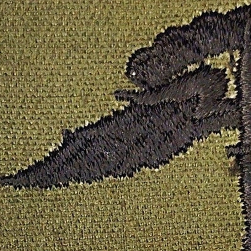 VTG Army ODG Subdued Military Freefall Parachutist Badge HALO Jump Wings Patch