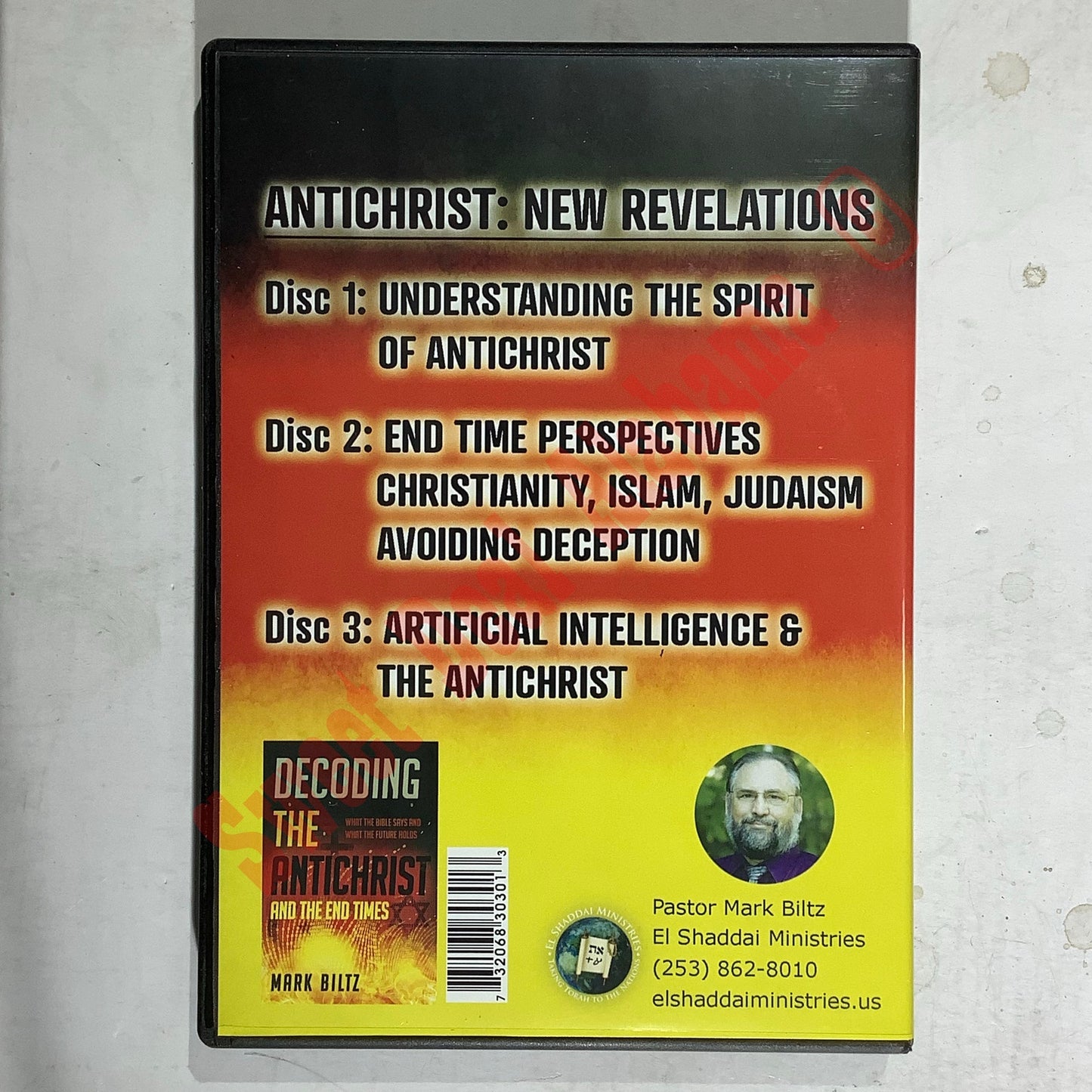 Antichrist: New Revelations, 3-CD Set by Pastor Mark Biltz