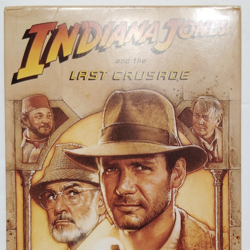 Indiana Jones and the Last Crusade VHS Harrison Ford 1989 Adventure Vintage