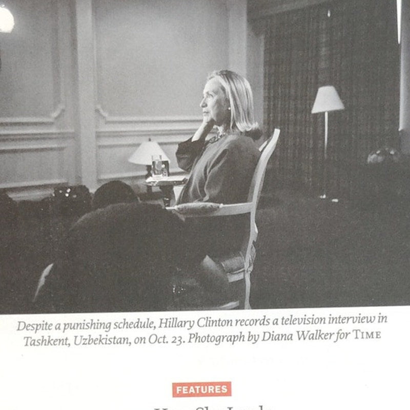 Time Magazine November 7, 2011 Hillary Clinton Smart Power, Steve Job Biography