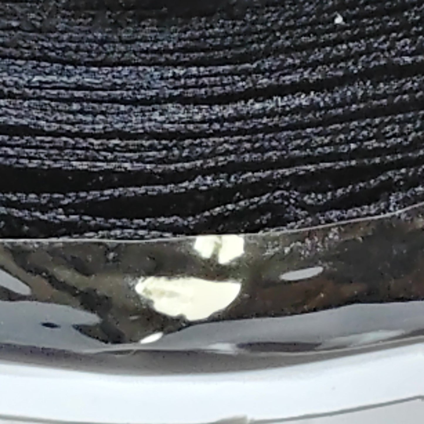 Ribbli Black Velvet Ribbon 3/8" x 10 Yards Crinkled Luxury Gift Wrap Craft