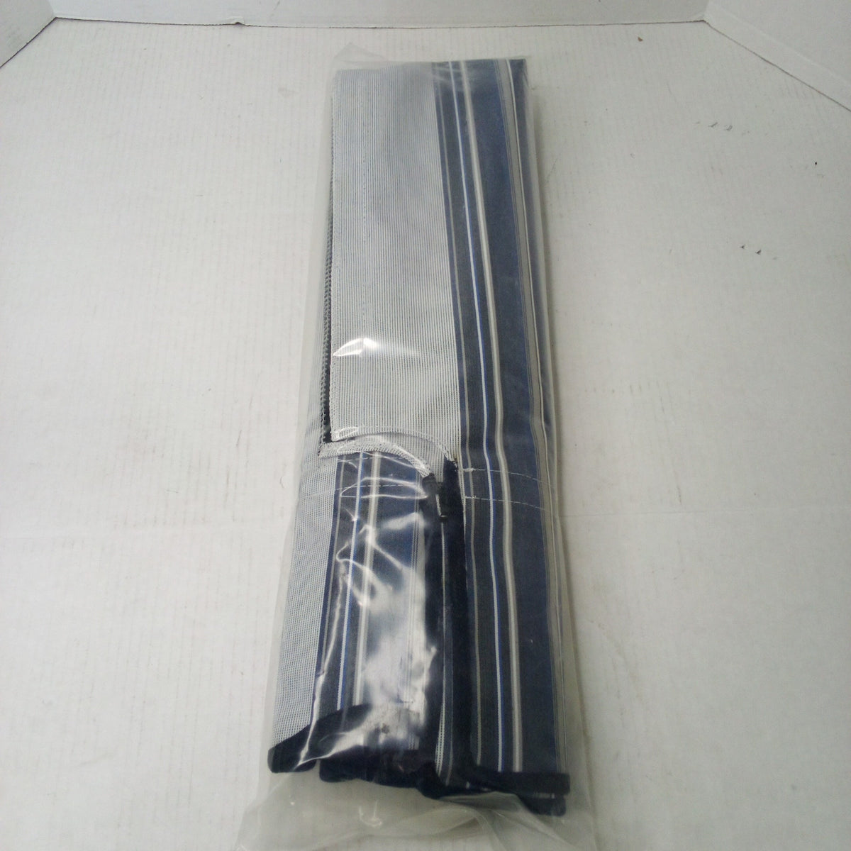 Awntech Dallas Retro 6 ft Fixed Window Awning Blue/White Stripe RR22-6NW