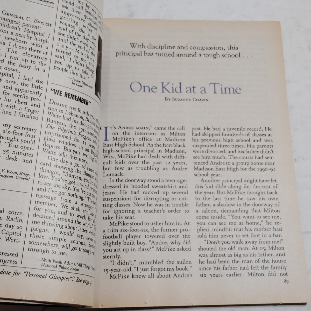 Reader's Digest May 1992 - To Save a People / Rescue Squad! Vintage Magazine