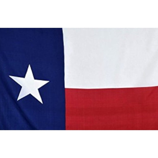 U.S. State Flag, Texas Flag, 3' x 5' Poly Flag / Banner, 68D Flag Material