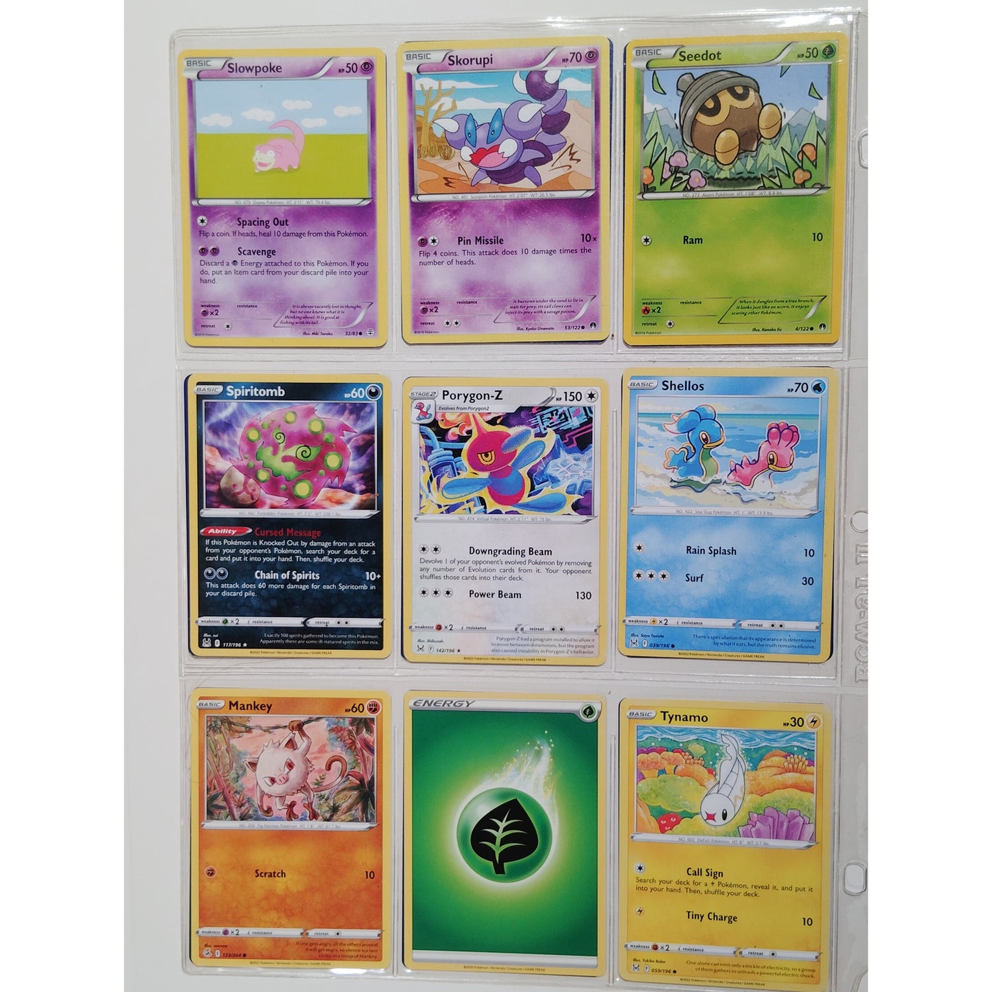 18 Random Pokémon Cards Pictured, Actual Photos Provided