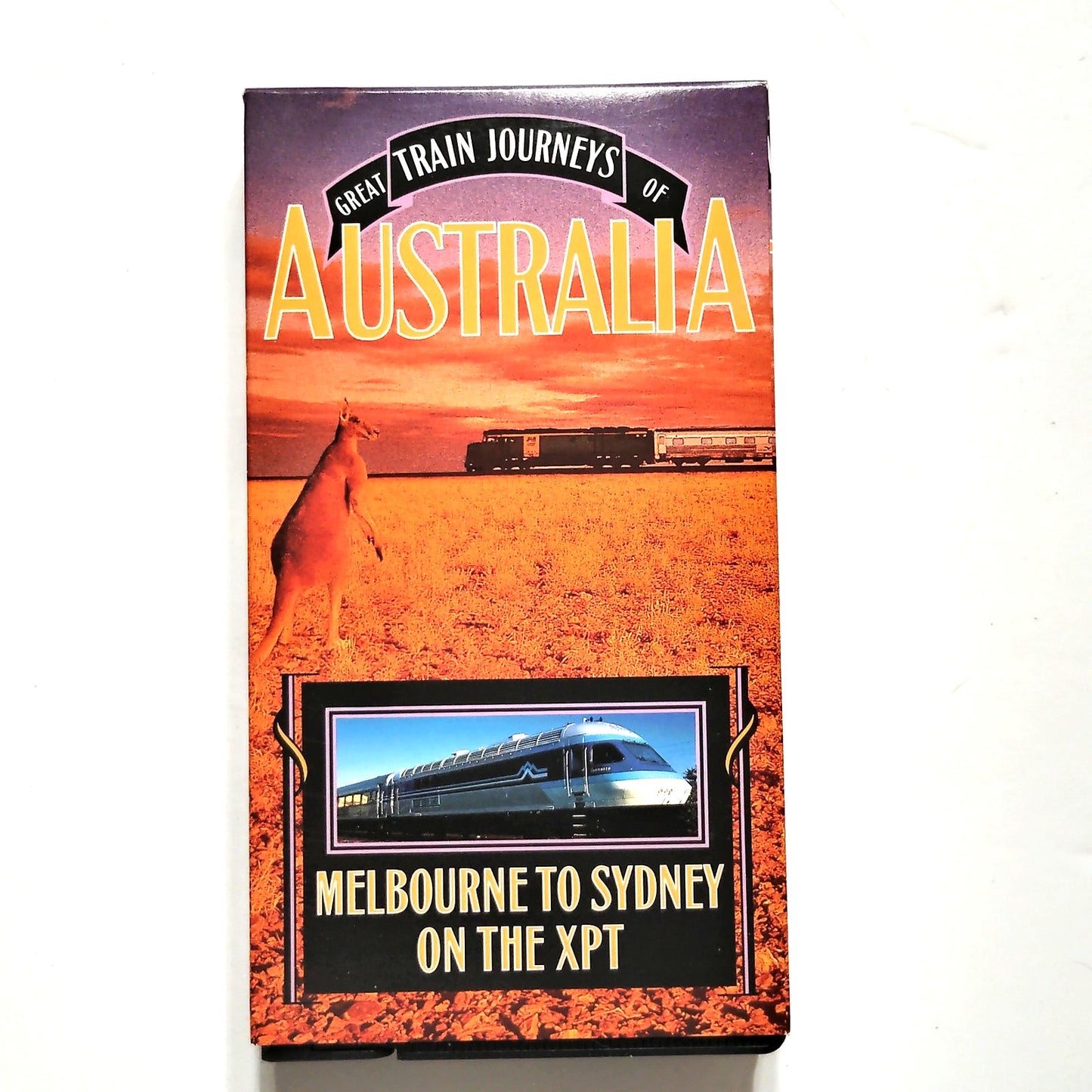 Great Train Journeys of Australia 5‑Tape VHS Boxed Set 1997 Travel Documentary