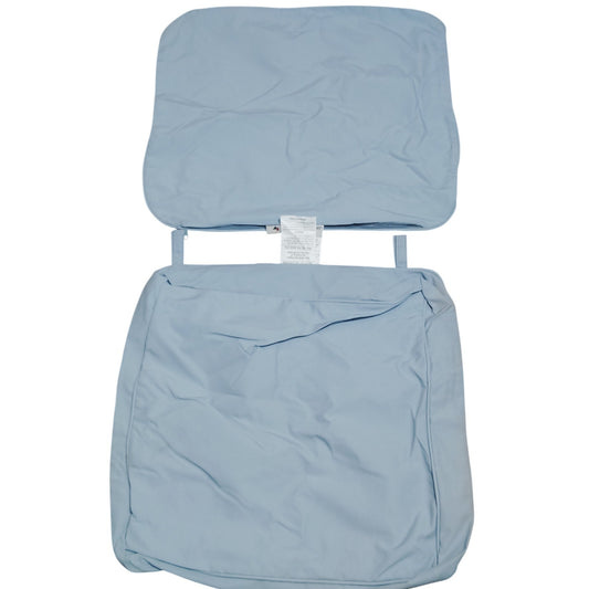 Outdoor Furniture Slipcover Set – Blue | Seat: 24"W×24"D×4"H Back: 27.5"W×24.5"D