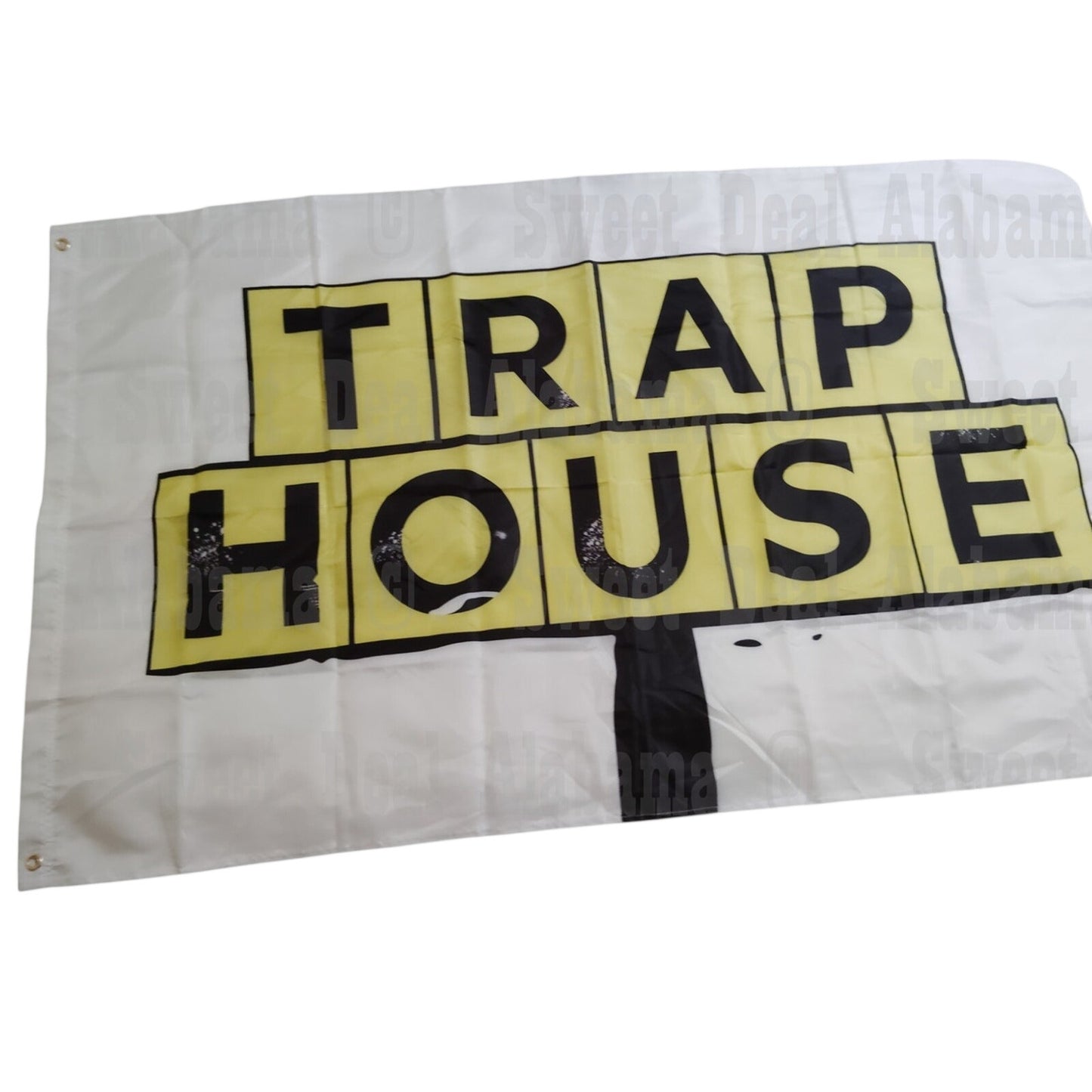 Rap Flag - "Trap House" 59"x35" Tapestry Banner for Man Cave, Dorm, Garage