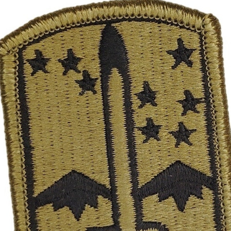 US Army 172nd Infantry Brigade SSI Patch Subdued Bagby Green Hook Back 3" × 2"