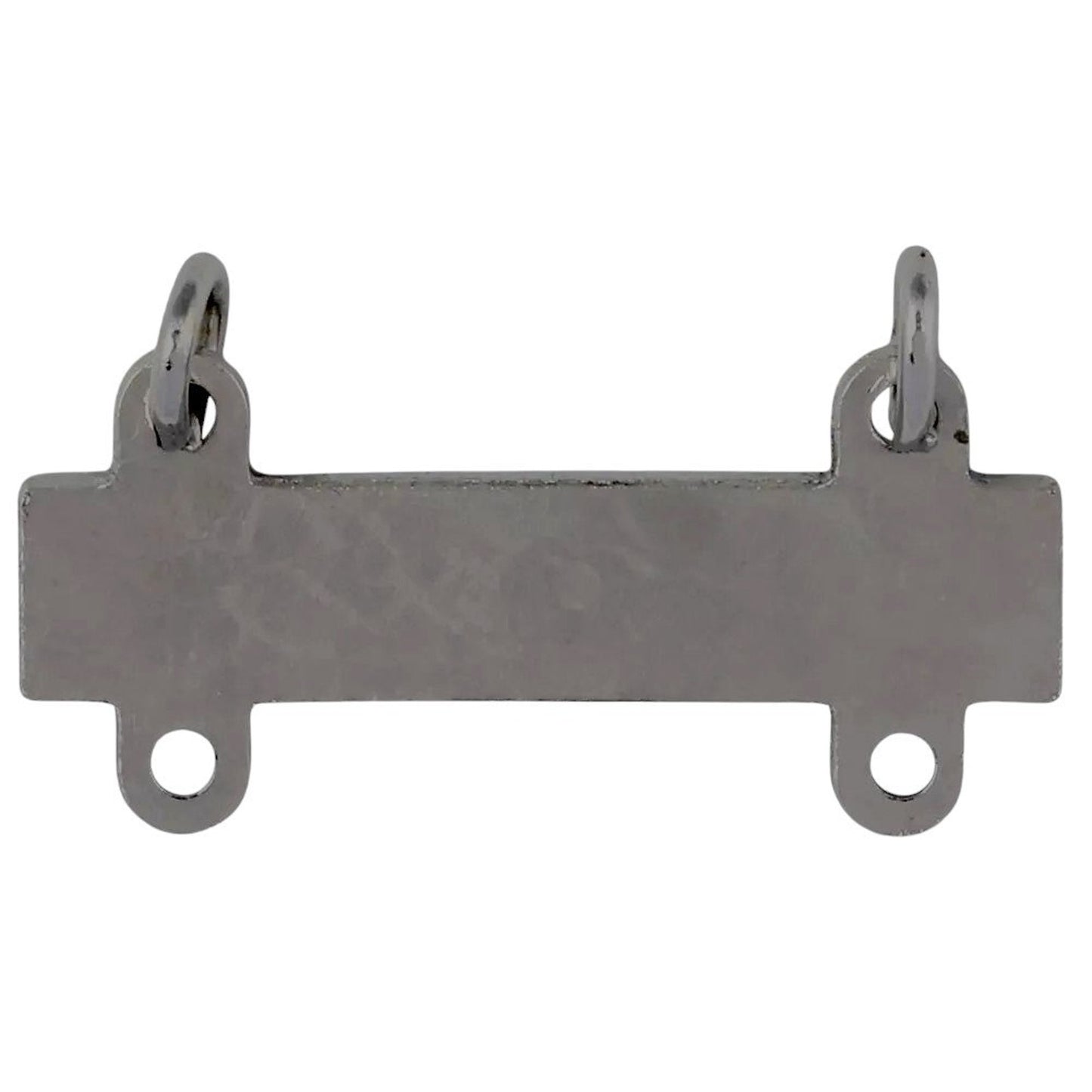 Military Qualification Bar, Aeroweapons, Silver Text and Background 1/2"H x 1"W