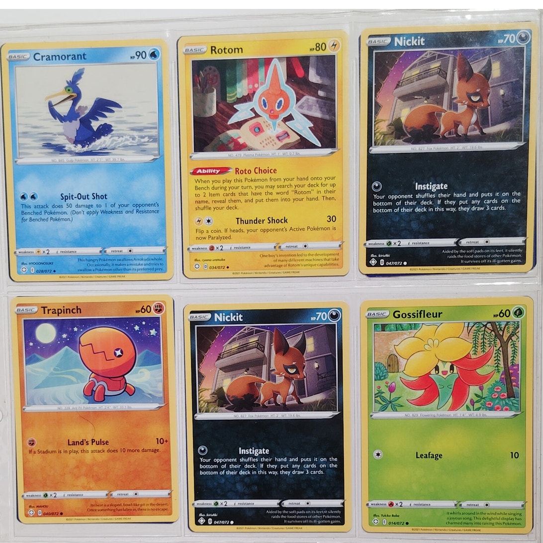 18 Random Pokémon Cards Pictured, Actual Photos Provided