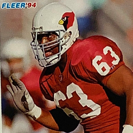 Michael Bankston, Arizona Cardinals, NFL Fleer 1994 Card 1, EX/NM