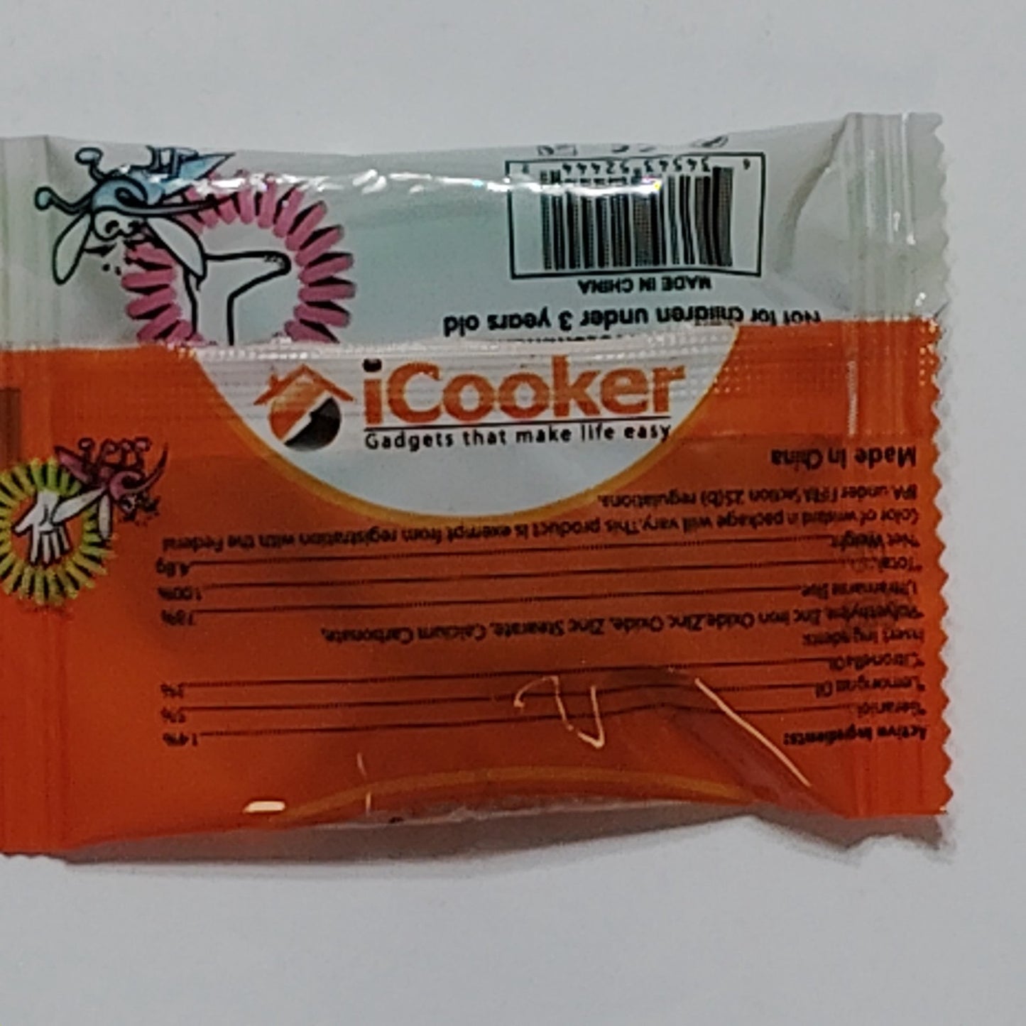 13 Pk Mosquito Repellent Bracelets, Individually Wrapped DEET‑Free Bands
