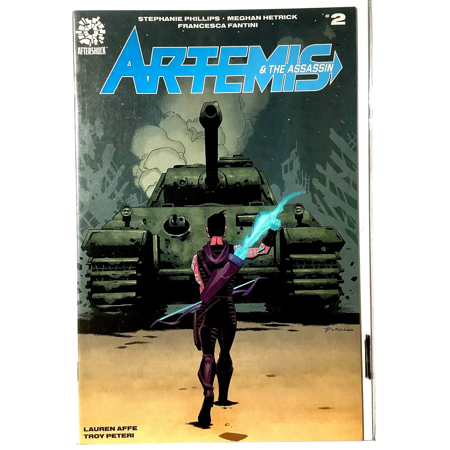 Aftershock Comics, Artemis & The Assassin #2, June 2020, NM 9.4