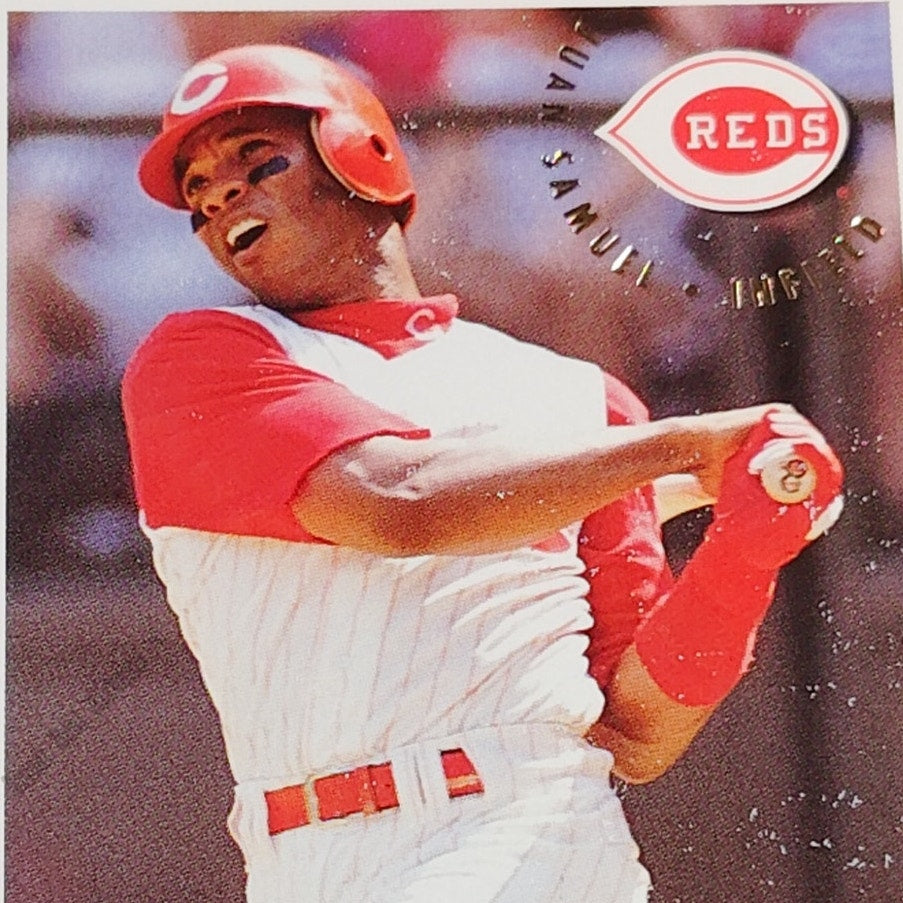 Juan Samuel, Cincinnati Reds, #426, 1994 Fleer Baseball Collector's Card