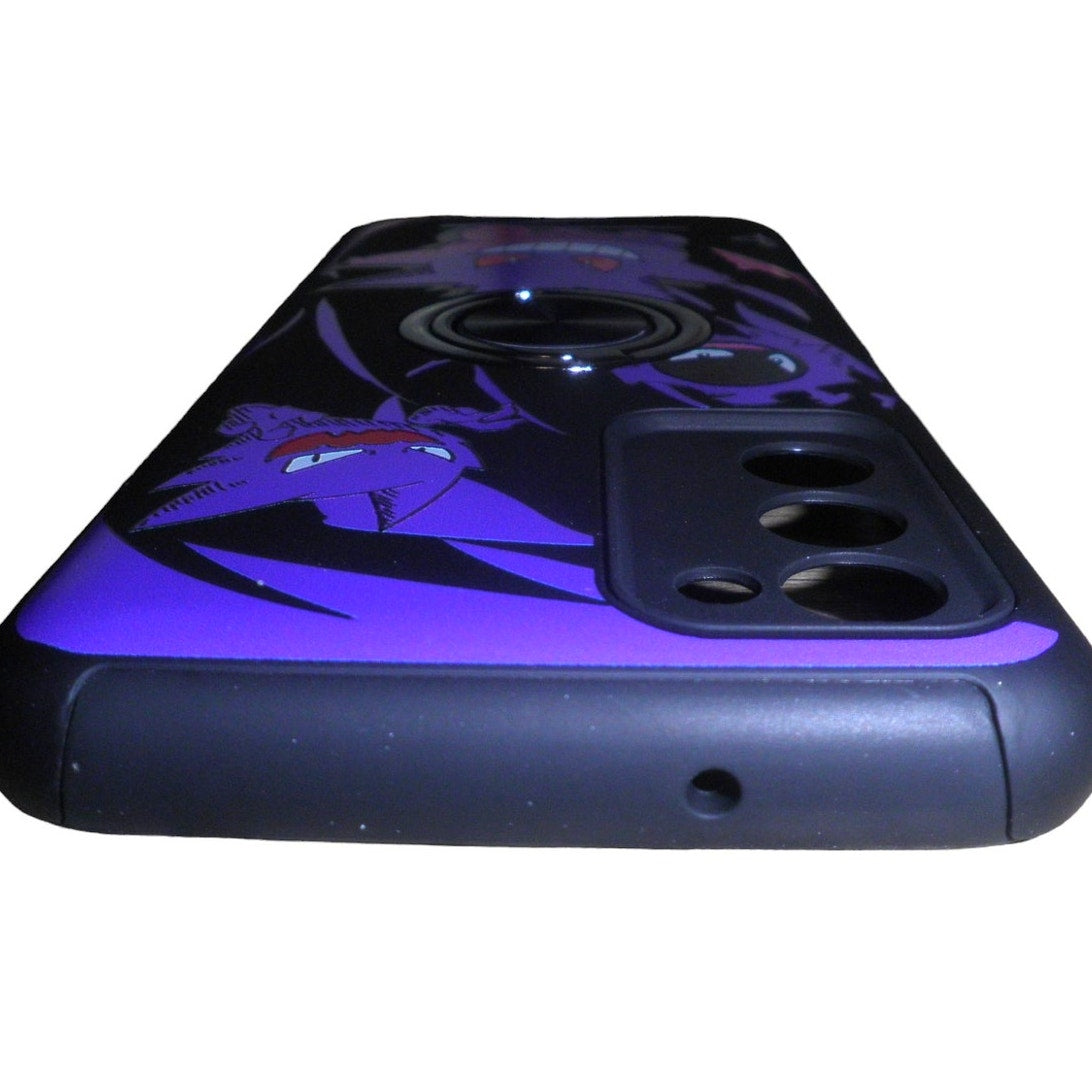 A03S Pokemon Red-Eye Gengar Ghost Phone Case w/ Magnetic Back for Car Holder