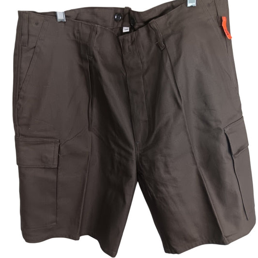German Military Moleskin Shorts - NSN 8415-12-155-9088 - Olive Drab - Size 38