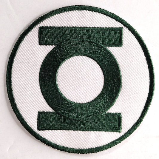 Green Lantern DC Comics Patch 3‑3/8" Diameter Iron‑On Sew‑On