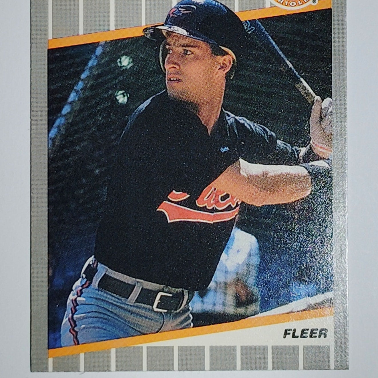 1989 Fleer Update Steve Finley #U-3 Baltimore Orioles Rookie RC - Outfield VG/EX