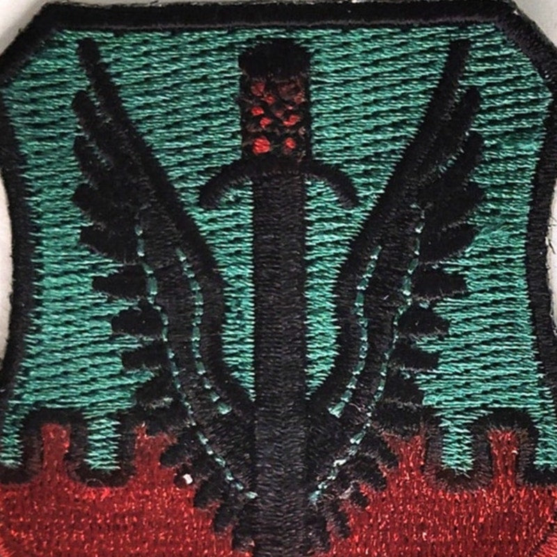 USAF Air Combat Command Novelty Patch Subdued Sword Wings 2‑7/8" × 3" Sew‑On