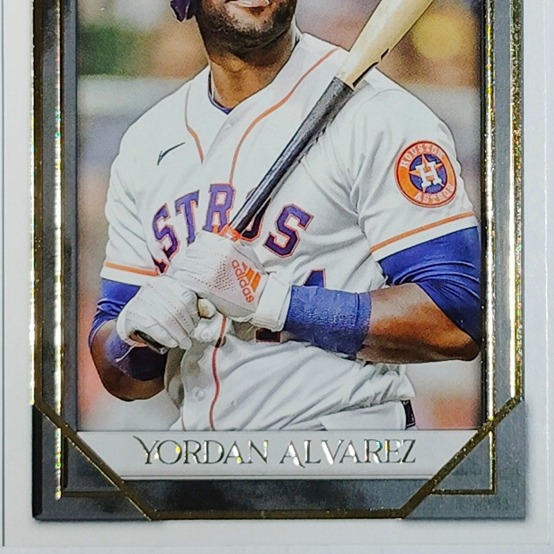 2021 Topps Gallery Yordan Alvarez #8 Astros OF All Star Houston Astros - VG/EX