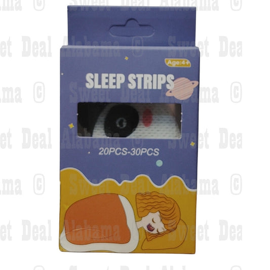 Sleeping Patch - Anti-Snoring, Oral Breathing Aid - 4+, Non-Woven Fabric, 30 Pcs