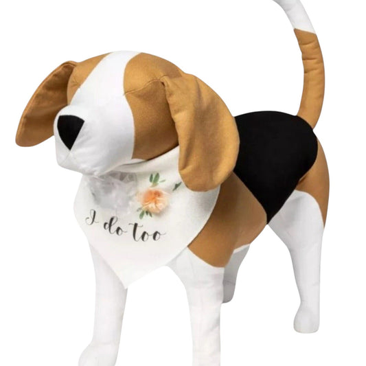 Boots & Barkley "I Do Too" Dog Bandana