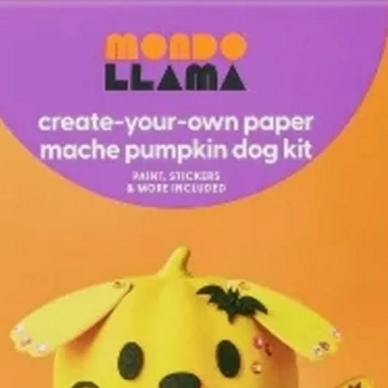 Kids Crafts - Paper Mache Dog Pumpkin Painting Kit – Mondo Llama