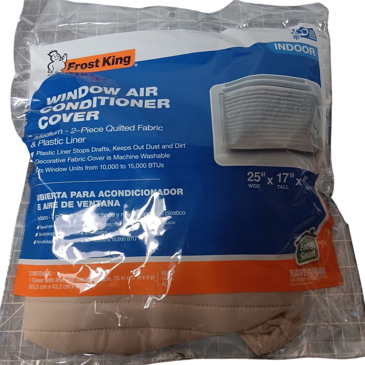Frost King AC9H Air Conditioner Cover – 25" H × 17" W – Outdoor Unit Cover, NIP