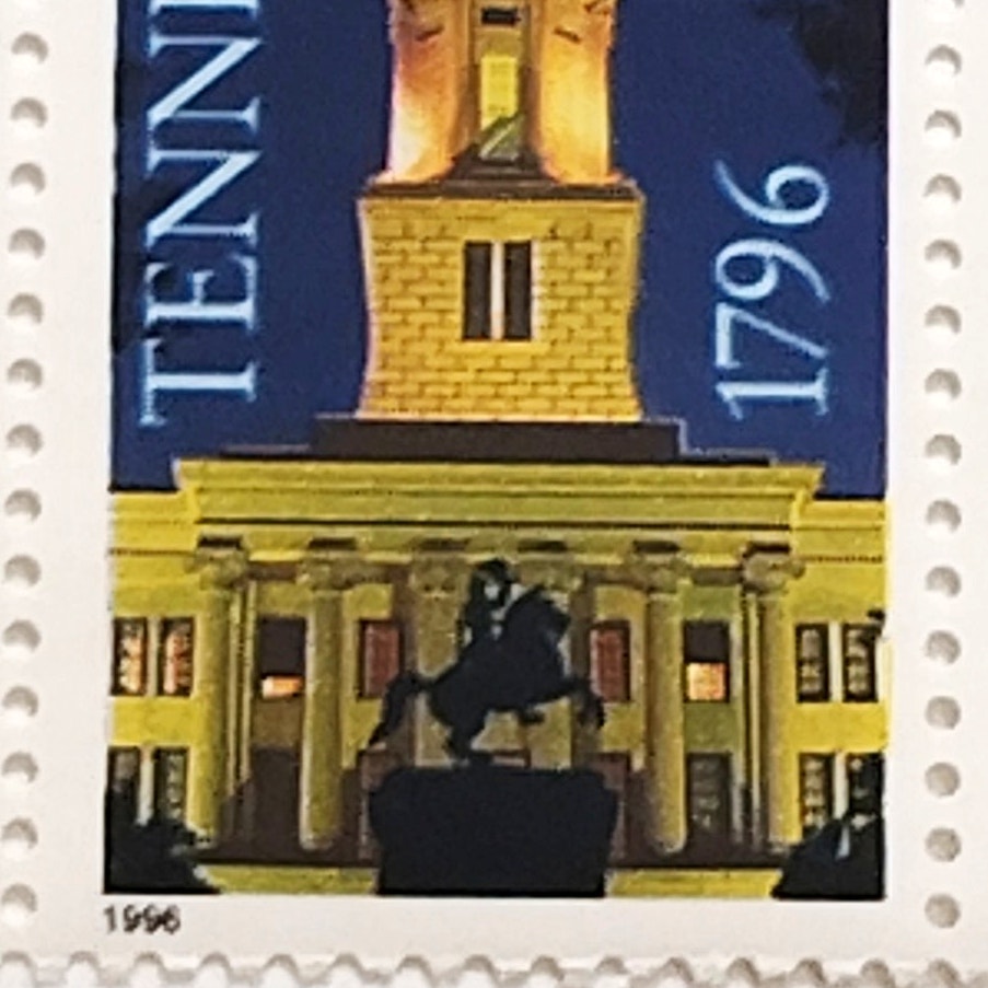 Plate Block of 4 – 1996 USA 32¢ Tennessee Statehood MNH Scott 3067 – Capitol