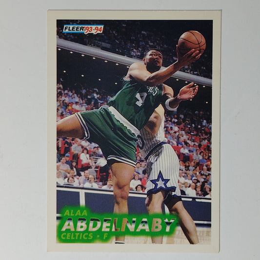 1993–94 Fleer Alaa Abdelnaby #9 – Sacramento Kings – Forward NBA Card