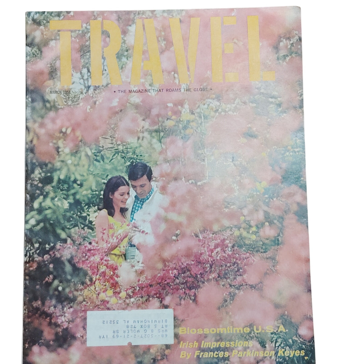 Vintage Travel Magazine March 1968 - Blossomtime USA, Irish Impressions