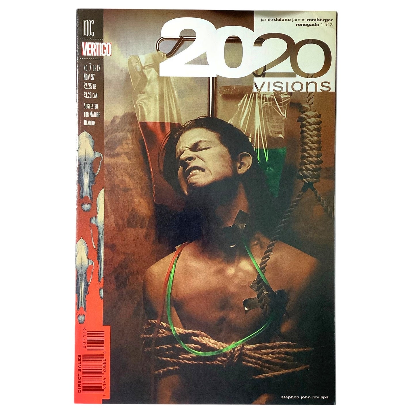 DC Comic's 2020 Visions, #7, Renegade Part 1, Nov 1997 NM 9.4