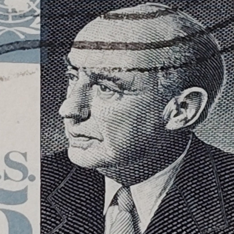 1965 Scott #1275 – 5¢ Adlai Stevenson / UN Ambassador Memorial – Canceled