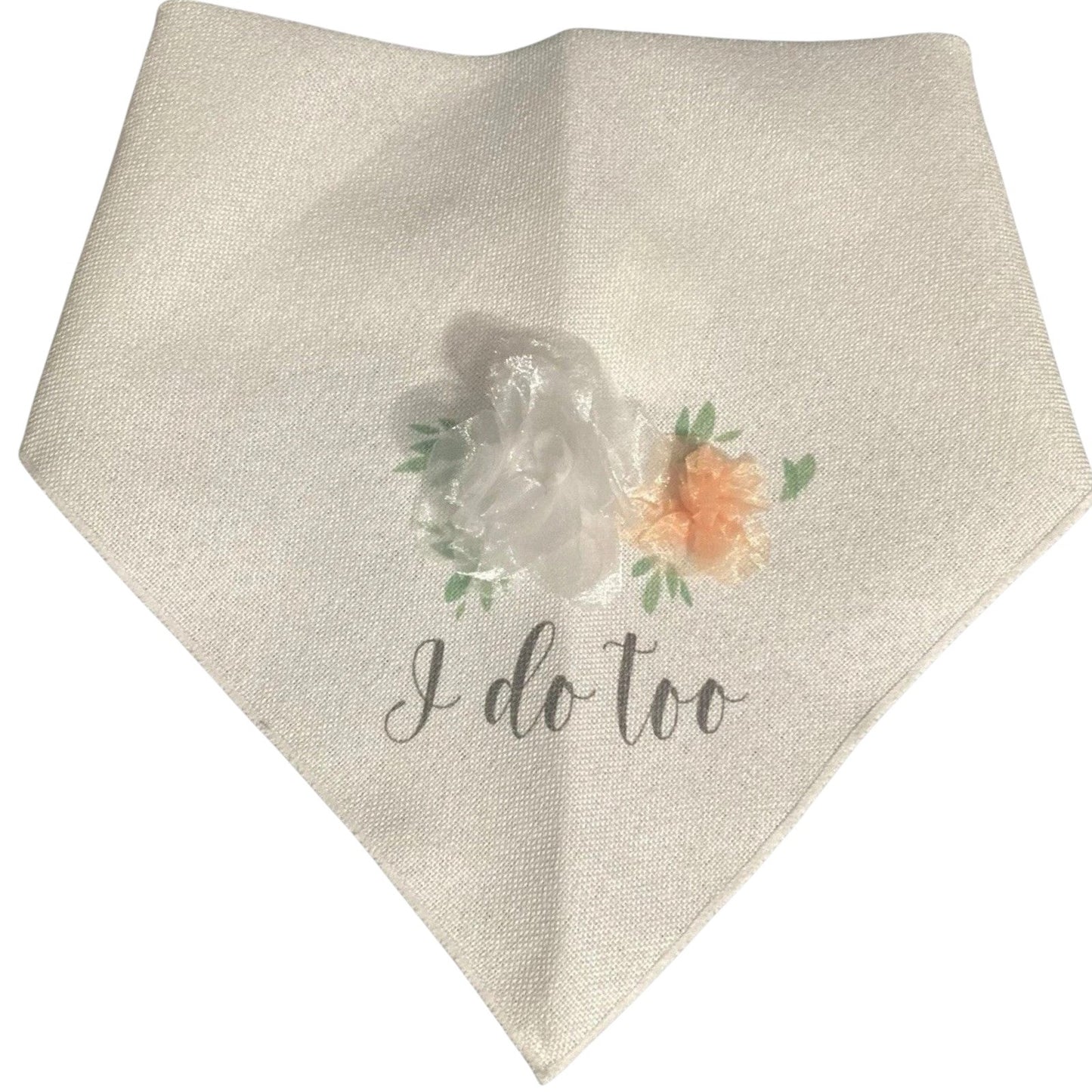 Boots & Barkley "I Do Too" Dog Bandana