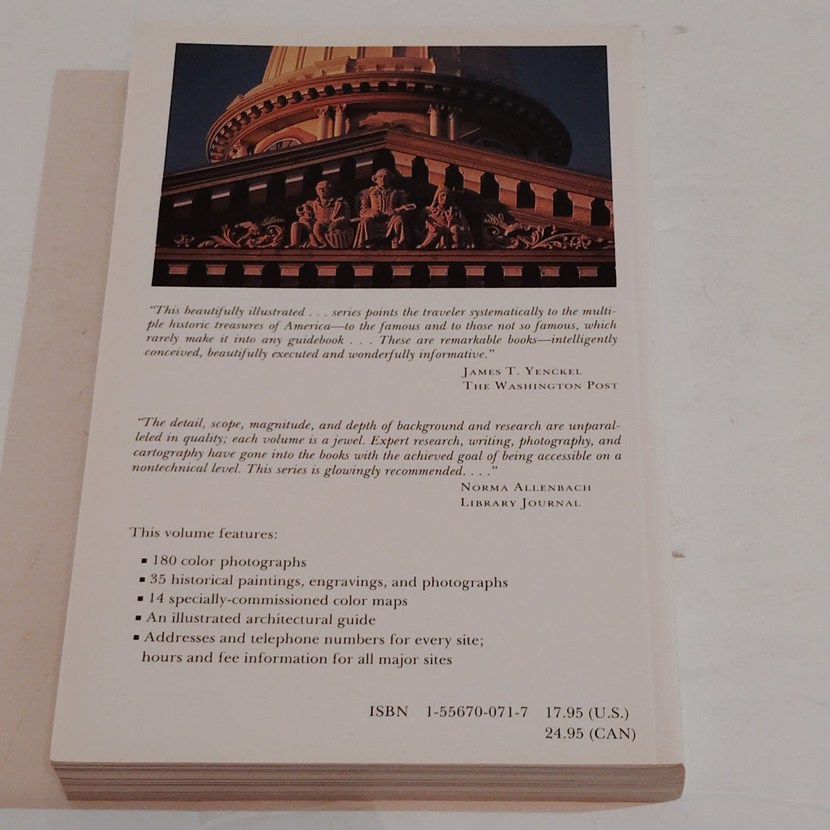 Smithsonian Guide to Historic America: The Great Lakes States 1989 Softcover