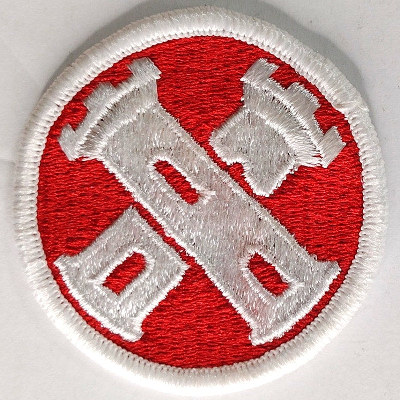 US Army 16th Engineer Brigade Novelty Patch Full Color 2‑1/8" Sew‑On Embroidered